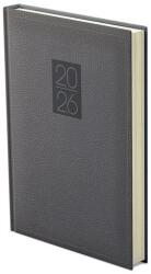 TopTimer Határidőnapló TOPTIMER Classic C021 A/5 napi sárga lapos fekete 2026 (C021C-003) - fotoland