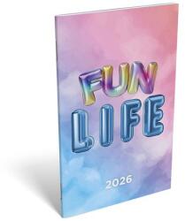 Lizzy card Zsebnaptár LIZZY CARD A/6 heti papírborítós Flow 2026 (21713) - fotoland
