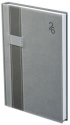 TopTimer Határidőnapló TOPTIMER Vario V011 B/5 heti fehér lapos szürke-sötétszürke 2026 (T011V-005) - fotoland