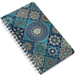 Realsystem Határidőnapló REALSYSTEM SP2 spirál A/6 heti fehér lapos mozaik 2026 (8711-52) - fotoland