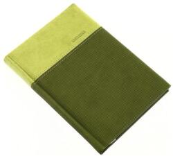 Realsystem Zsebnaptár REALSYSTEM Lux B/6 álló fehér lapos zöld 2026 (5411-48) - fotoland