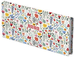 TOPTIMER Zsebnaptár TOPTIMER Joy J030 heti fekvő fehér lapos Mező UV 2026 (T030J-210) - papir-bolt