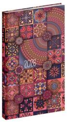 Realsystem Zsebnaptár REALSYSTEM Picture álló fehér lapos Mozaik 2026 (5811-67) - fotoland