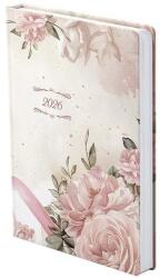 TopTimer Határidőnapló TOPTIMER Joy J022 B/6 napi fehér lapos Rózsaszín 3D 2026 (T022J-104) - fotoland