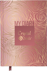 Crystal Nails - CRYSTAL NAILS NAPTÁRBORÍTÓ (PAPÍR) - ROSEGOLD MINTÁS@