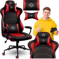Sofotel Gamer szék Katarina , ergonomikus , dönthető , eco bőr , piros és fekete - Sofotel (2590)