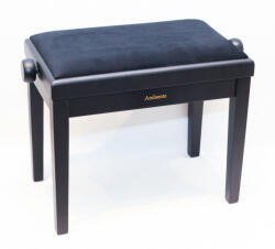  Ambiente hárfaszék fekete matt+fekete bársony