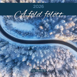  Falinaptár lemez nagy, 315x315mm, 2026. évi, A Föld fölött