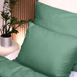 Takoy Față de pernă din bumbac satinat 50x70 cm verde Lenjerie de pat