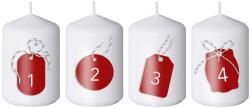 Emocio Henger 4Db 50X90Mm Adventi Számok Címke, Gyertya