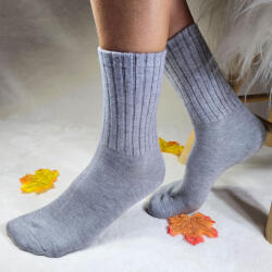 Aura Via Férfi bordás tetejű gyapjú zokni szett - 5 pár 43-46 100135