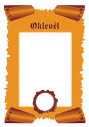 Patria Oklevél pd A/4 álló címer nélküli I
