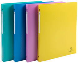 Exacompta Gyűrűs könyv Exacompta Forever Young A/4 4 gyűrűs 20 mm gerinccel vegyes színek (51190E) - argentumshop