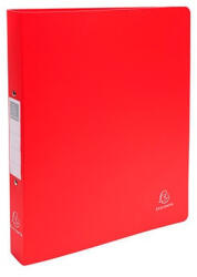 Exacompta Gyűrűs könyv Exacompta Opaque A/4 Maxi 2 gyűrűs 40 mm gerinccel PP piros (54395E)