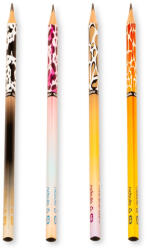 Nebulo Grafitceruza HB, háromszögletű, 72 db/doboz, Nebulo, vegyes minták, Állatmintás (GC-HB-TR-72-ANIMAL) - officefirst