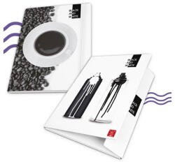 Pigna Gumis mappa karton Pigna Black and White A/4 (02311793L) - argentumshop