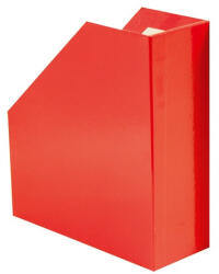 PD Iratpapucs pd karton merev falú A/4 9 cm gerinccel fóliás piros