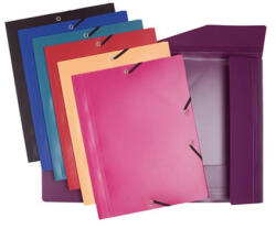 Exacompta Gumis mappa PP Exacompta Opaque A/4 vegyes színek (55900E)