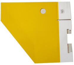 PD Iratpapucs karton összehajtható pd A/4 10 cm gerinccel karton sárga (RND_SARGA)