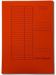 PD Pólyás iratgyűjtő pd A/4 piros
