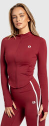 Iron Aesthetics Női cipzáros felső Iron Aesthetics Define, bordó: L Bordó