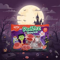 Amos Sweets Peelerz Gummy Brain 30db - Hámozható Gumicukor Agy 150g