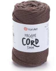 YARNART Macrame Cord 3 mm - Sötétbarna