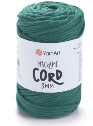 YARNART Macrame Cord 3 mm - Zöld