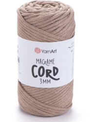 YARNART Macrame Cord 3 mm - Középbarna