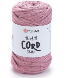 YARNART Macrame Cord 3 mm - Rózsaszín
