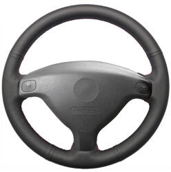  Opel Astra G bőr kormányvédő - méretpontos, varrható kivitel fekete (KVOP1) - valtogomb