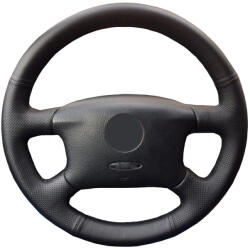  VW Golf 4 bőr kormányvédő - méretpontos, varrható kivitel (KVVW1B) - valtogomb