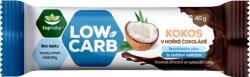  Topnatur - Baton Low Carb, nucă de cocos în ciocolată neagră, 40 g