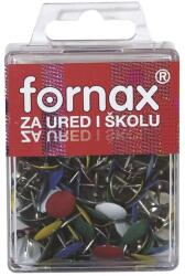 Fornax Rajzszeg BC-22 színes műanyag dobozban Fornax