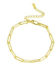 BeSpecial Bratara argint 925 placata cu aur 14K, tip agrafa, UNISEX (BRR165)