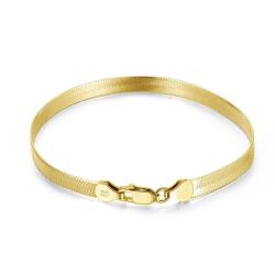 BeSpecial Bratara plata argint 925 placata cu aur 18K, 18 cm, 3 mm, UNISEX (BRR147)