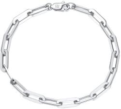 BeSpecial Bratara argint 925 placata cu rodiu, 18 cm, 4, 5 mm, tip agrafa (BRR156)