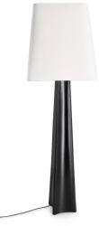 Bizzotto Lampadar metal negru bumbac alb Tripura Ø46x151h (0828225)
