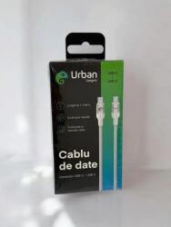 Urban Gadgets Cablu date Urban Gadgets USB C- USB C 100W 1m Alb