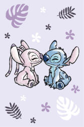  Disney Lilo és Stitch, A csillagkutya Purple polár takaró 100x150cm (JFK040058) - csucsajandek