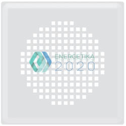 Zehnder - Négyzet design rács, elszíváshoz ComfoGrid Torino, RAL 9016 (990320792)