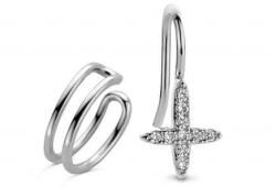  Victoria Ezüst színű fülbevaló és fülgyűrű (VBKAB88200) - csucsajandek