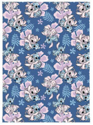  Disney Lilo és Stitch, A csillagkutya Hibiscus coral fleece takaró 110x150cm (AYM072563) - csucsajandek