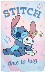  Disney Lilo és Stitch, A csillagkutya Time to Hug polár takaró 100x150cm (SNXHY46015) - csucsajandek