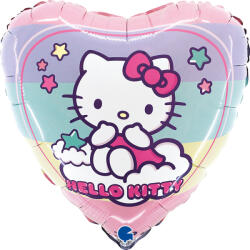  Hello Kitty Rainbow fólia lufi 46 cm (GBBL18063) - csucsajandek