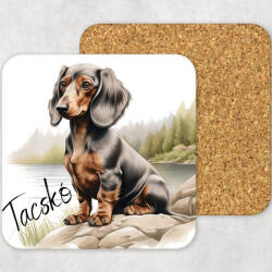 csucsajandek Poháralátét - Tacskó (CSW241968)