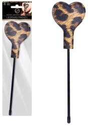 NMC Leopard Frenzy Heart Shaped Paddle - tooyz
