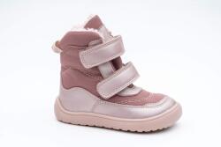 Protetika ghete de iarnă barefoot pentru fete NUT PINK | încălțăminte de iarnă cu închidere Velcro și membrană PRO-tex | ghete roz până la gleznă cu talpă flexibilă - 36