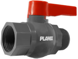 PLAMIX Robinet apa filet interior-exterior PLAMIX PVM - 2 PVC - Pachet 4 bucati (ETF-14583)