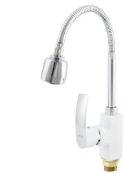 Mixxus Baterie bucatarie cu 2 functii MIXXUS MAGNUM 011 (NUT) WHITE CHROME REFL (etf-15865)